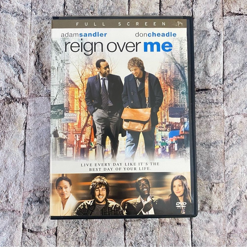 Reign Over Me DVD Adam Sandler Don Cheadle Full Screen Rated R